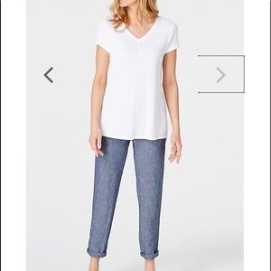 J. Jill Linen Ankle Pants